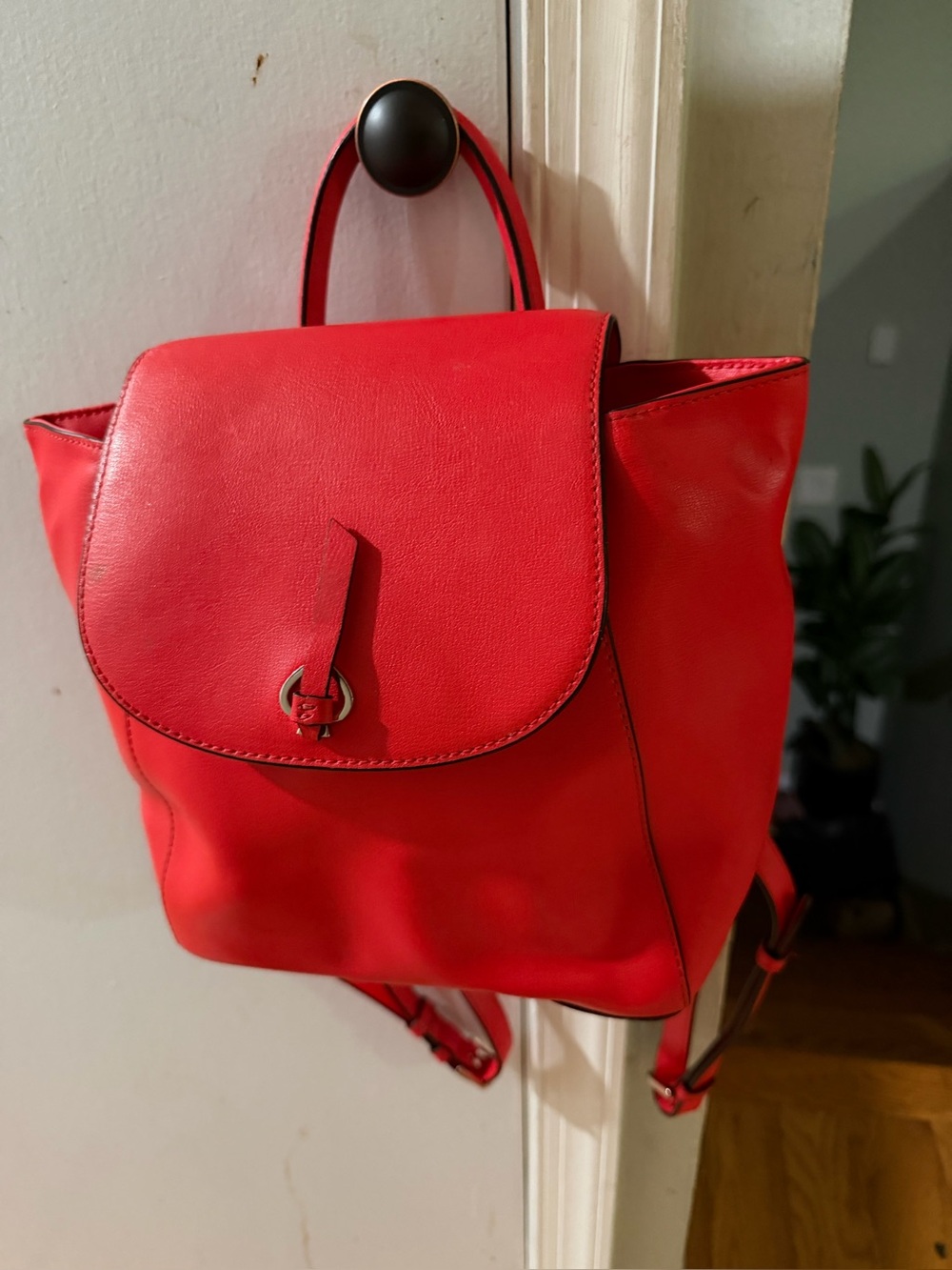 Kate Spade Leather Adel Medium Flap Backpack WKRU6412